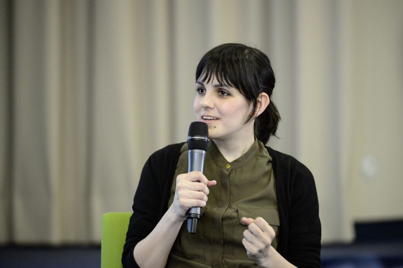 Autorin Julia Korbik im Gespräch