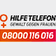 Hilfetelefon Gewalt gegen Frauen